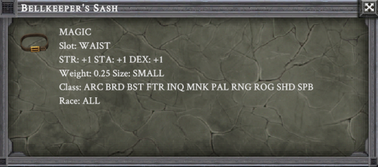 BEEKEEPER'S SASH item card